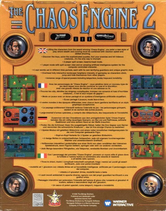 Jaquette arrière