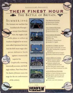 Their Finest Hour : The Battle of Britain - Dos