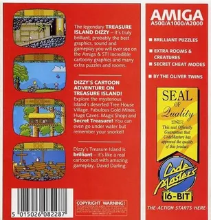 Treasure Island Dizzy - Dos