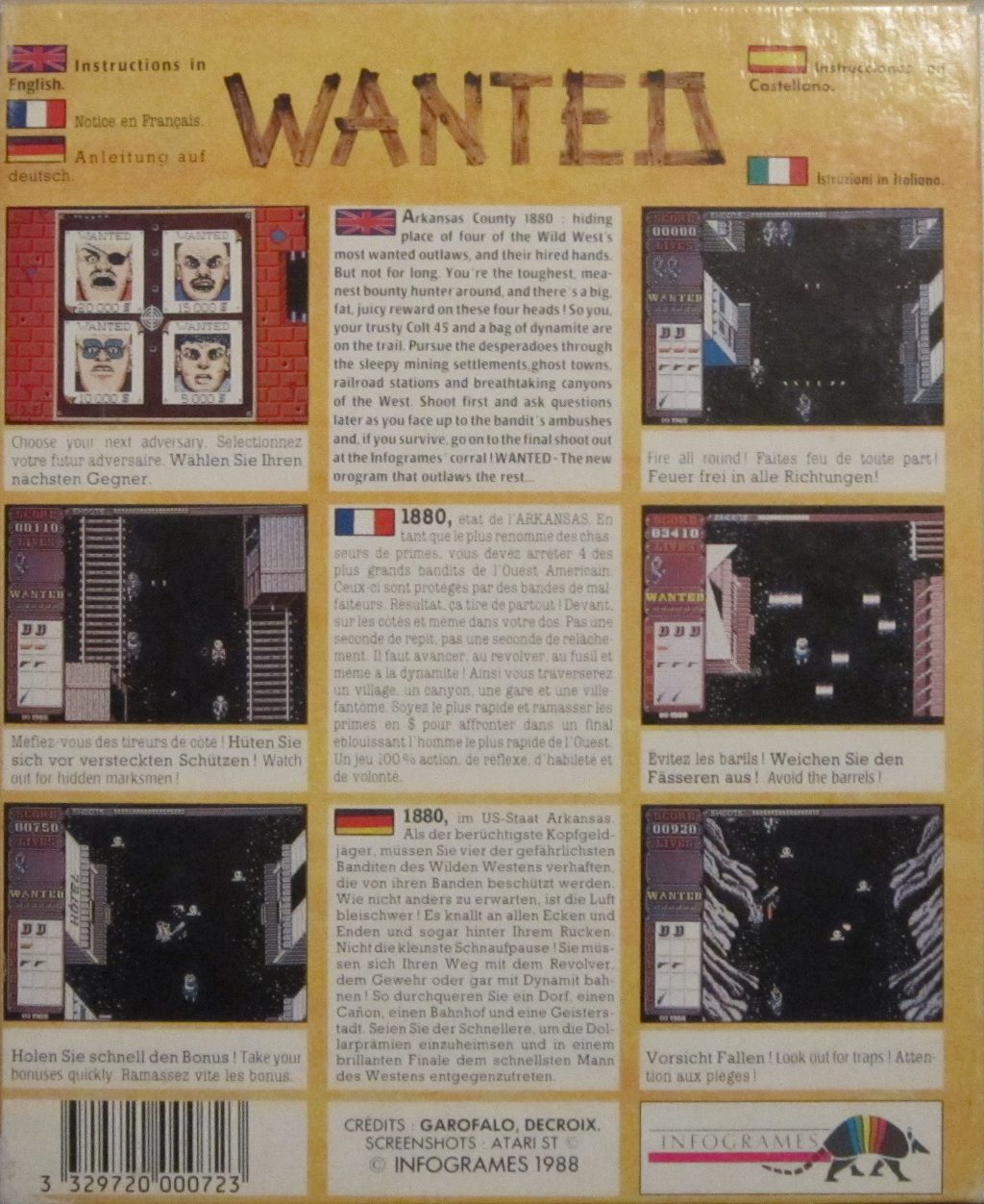Jaquette arrière