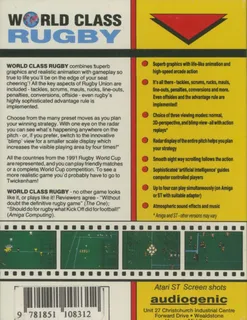 World Class Rugby - Dos