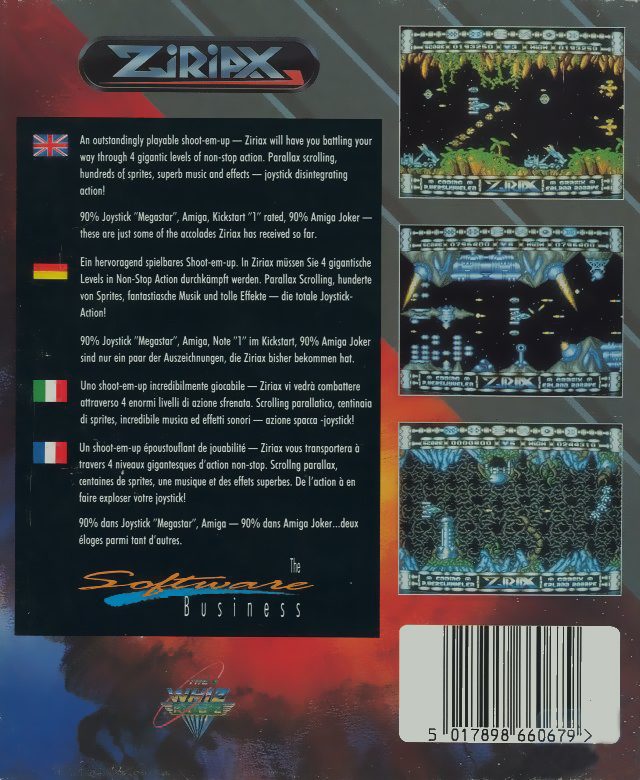Jaquette arrière