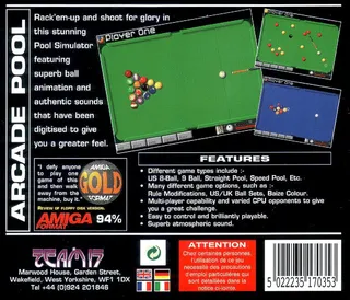 Arcade Pool - Dos