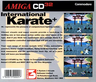 International Karate Plus - Dos