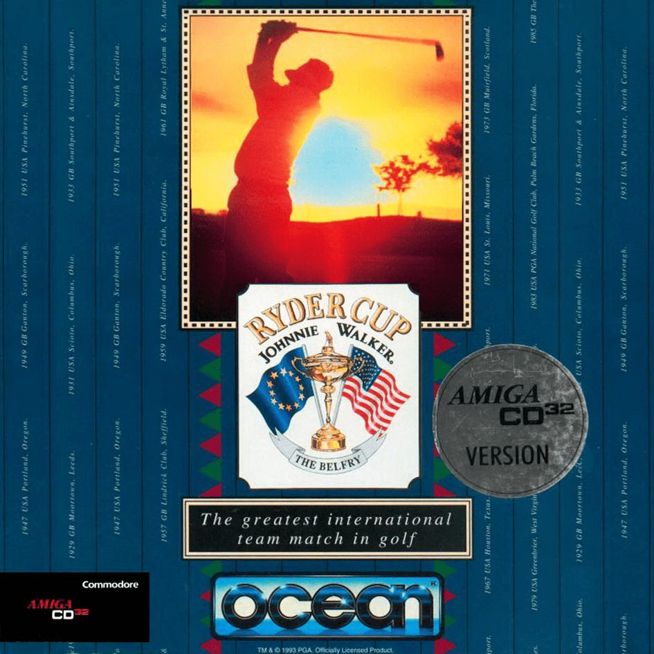 Ryder Cup - Johnnie Walker