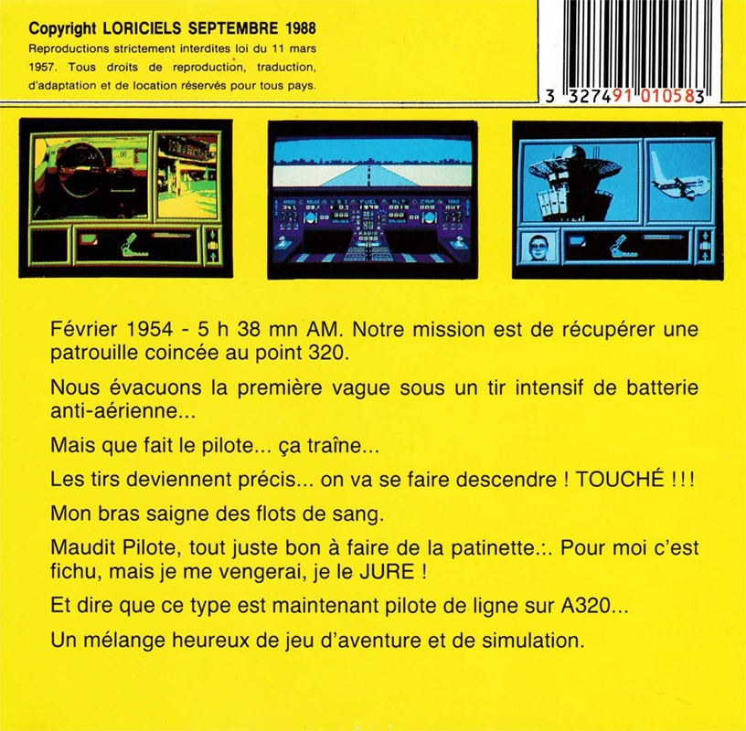 Jaquette arrière