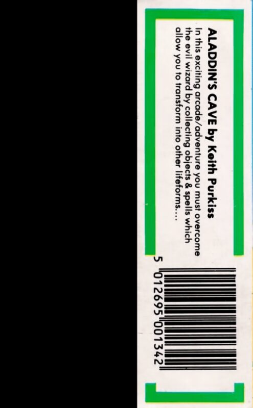 Jaquette arrière