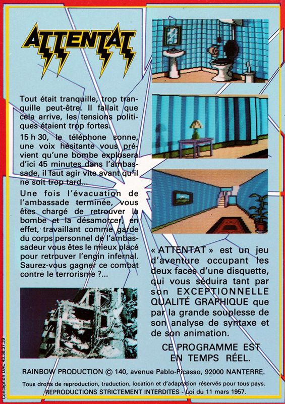 Jaquette arrière