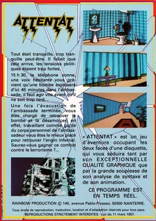 Attentat - Dos