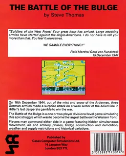 Battle Of The Bulge - Dos