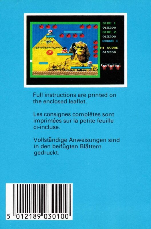 Jaquette arrière