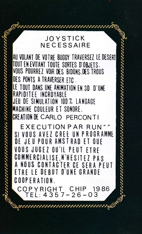 Jaquette arrière