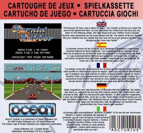 Jaquette arrière