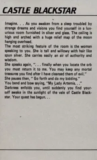 Castle Blackstar - Dos