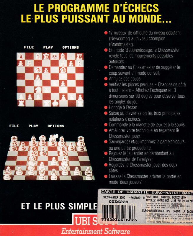 Jaquette arrière