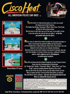 Cisco Heat - All American Police Car Race - Dos