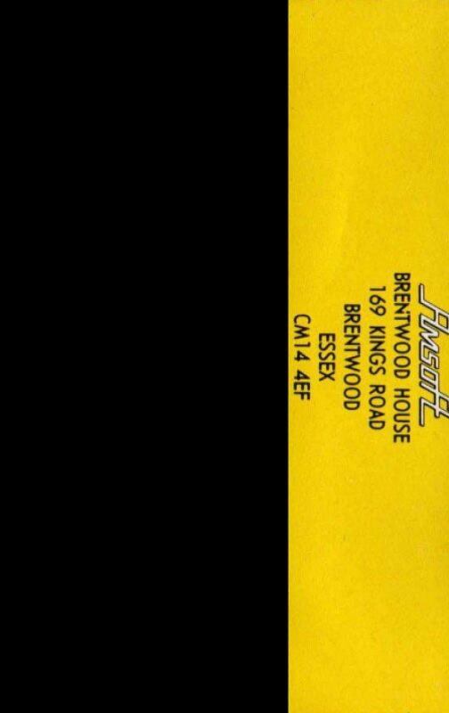 Jaquette arrière