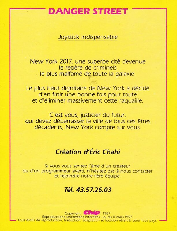 Jaquette arrière