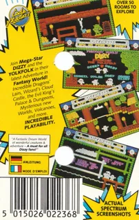 Dizzy 3 - Fantasy World Dizzy - Dos