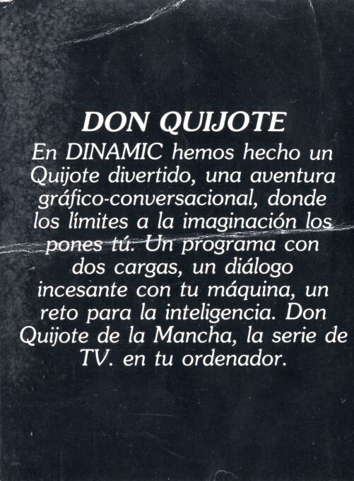 Jaquette arrière