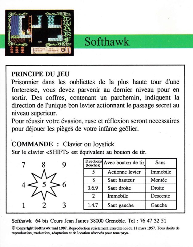 Jaquette arrière