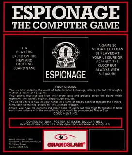 Espionage - Dos