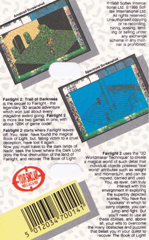 Fairlight 2 - A Trail of Darkness - Dos