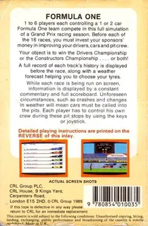 Formula One - Dos