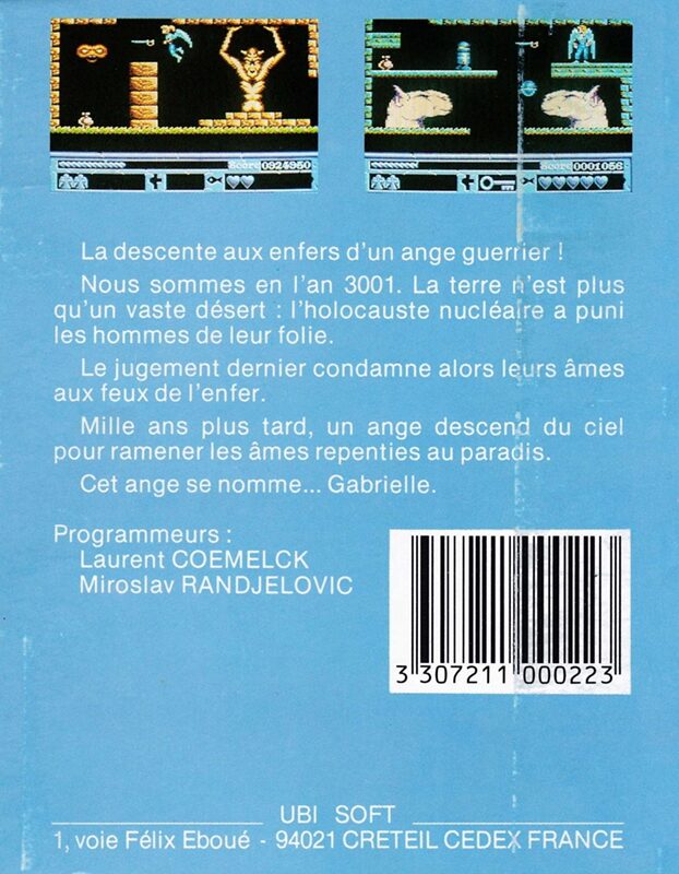 Jaquette arrière