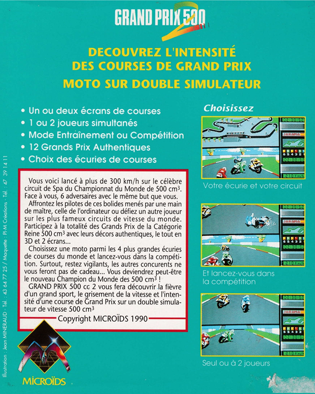 Jaquette arrière