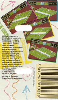 Grand Prix Tennis - Dos