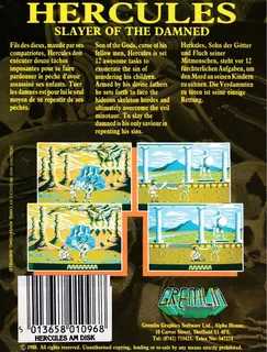 Hercules - Slayer Of The Damned - Dos