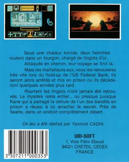 Hurlements - Dos
