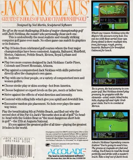 Jack Nicklaus Golf - Dos