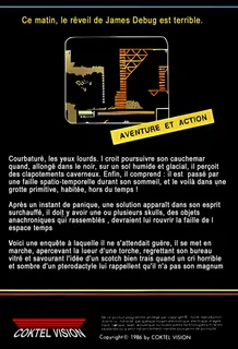 James Debug : Le Grand Saut - Dos