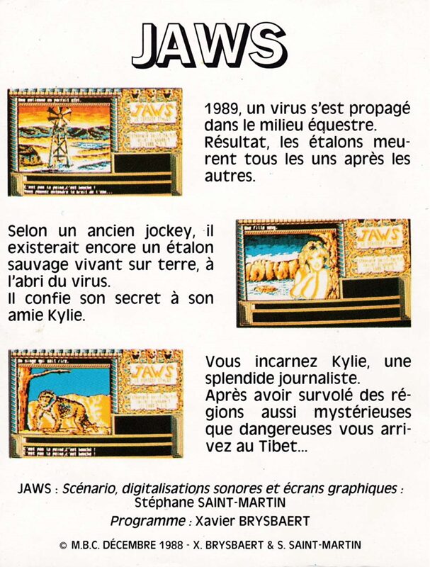 Jaquette arrière