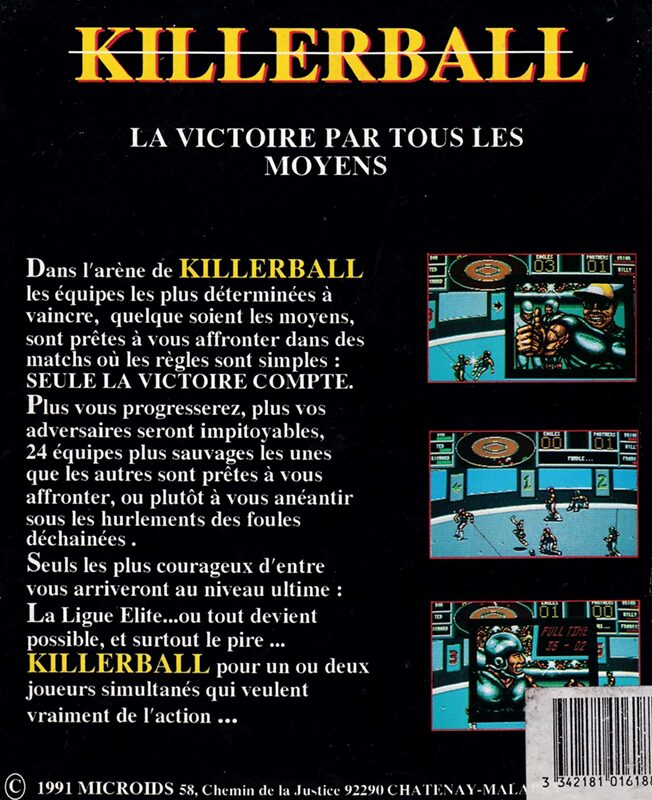 Jaquette arrière