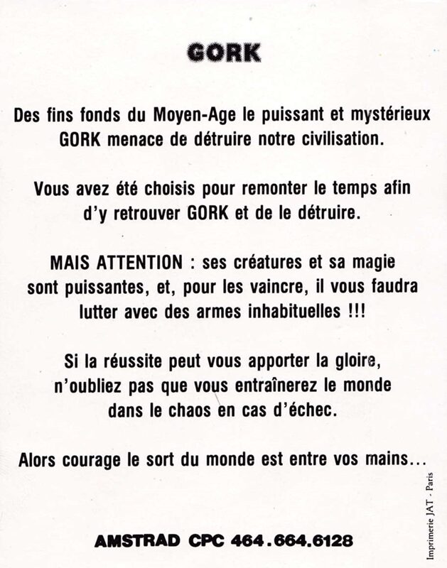 Jaquette arrière