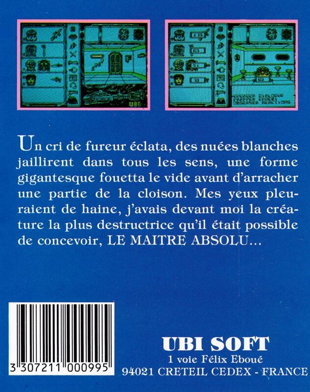 Jaquette arrière