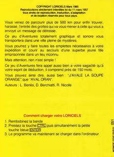 Le Mystère De Kikekankoi - Dos