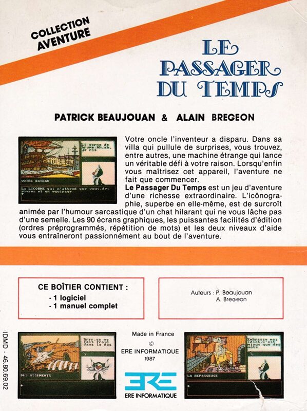 Jaquette arrière