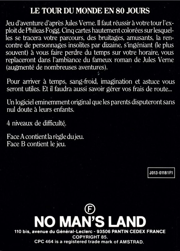 Jaquette arrière