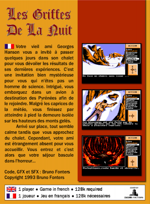 Jaquette arrière