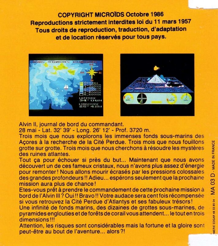 Jaquette arrière