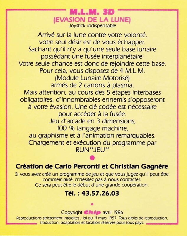 Jaquette arrière
