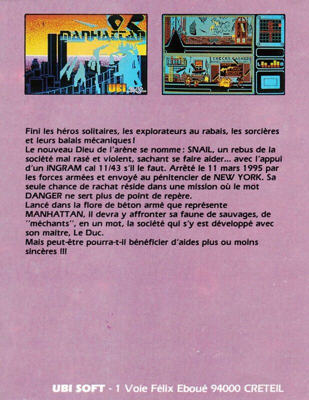 Jaquette arrière