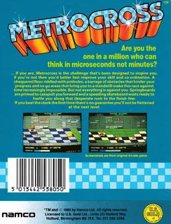 Metro Cross - Dos
