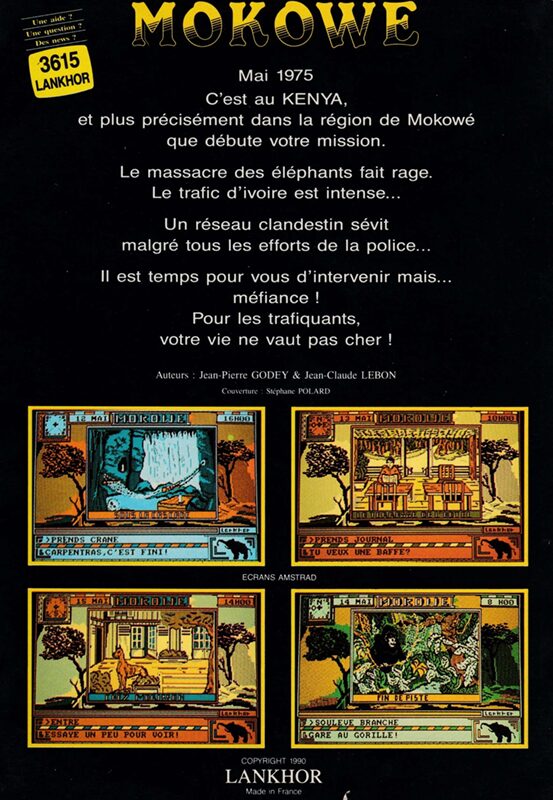 Jaquette arrière