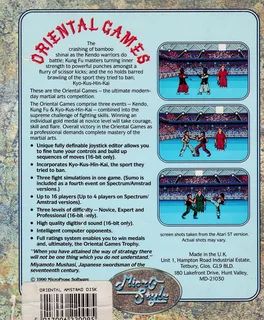 Oriental Games - Dos