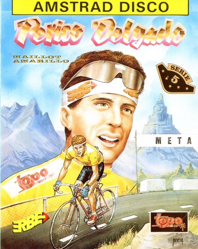 Perico Delgado Maillot Amarillo